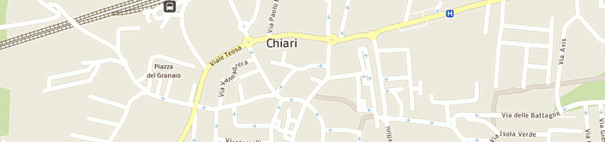 Mappa della impresa carlomagno cosimo a CHIARI
