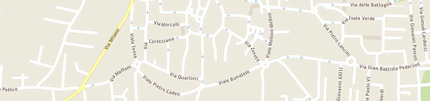 Mappa della impresa calabria gabriele a CHIARI