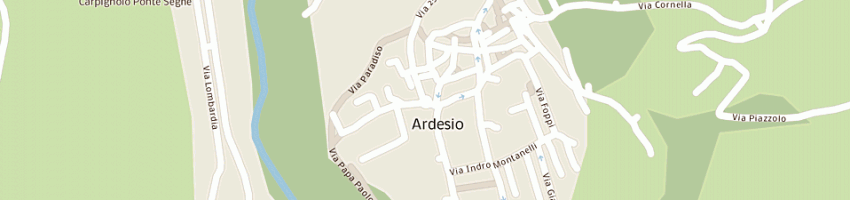 Mappa della impresa pro loco ardesio a ARDESIO