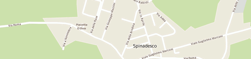 Mappa della impresa mc a SPINADESCO