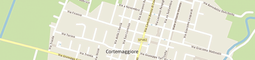 Mappa della impresa garbi e mori snc a CORTEMAGGIORE