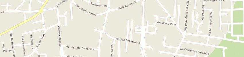 Mappa della impresa tennis club chiari a CHIARI