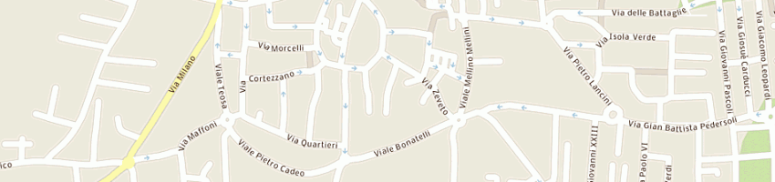 Mappa della impresa fioretti angelo a CHIARI