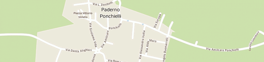 Mappa della impresa secchi luigi a PADERNO PONCHIELLI