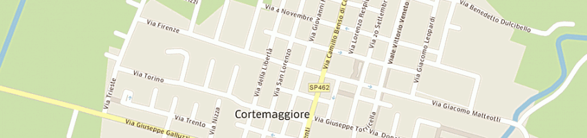 Mappa della impresa bianchi elvira a CORTEMAGGIORE