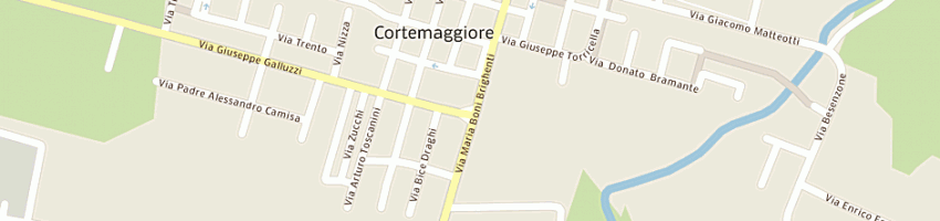 Mappa della impresa canalone (srl) a CORTEMAGGIORE