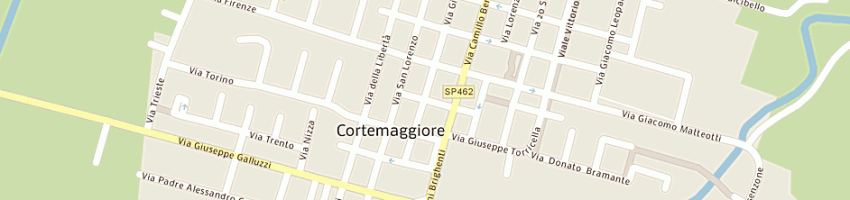 Mappa della impresa cigala alberto a CORTEMAGGIORE