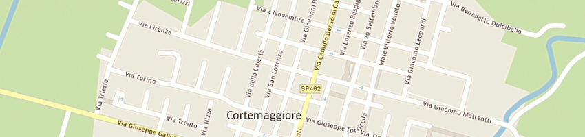 Mappa della impresa sindacato pensionati cgil a CORTEMAGGIORE