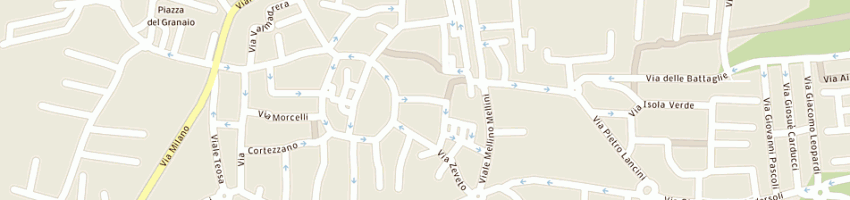 Mappa della impresa il negozio dietro l angolo di cattaneo marco e c sas a CHIARI