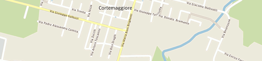 Mappa della impresa distribuzione logistica europea dle srl a CORTEMAGGIORE