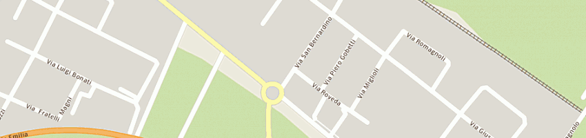 Mappa della impresa out di memeo saulo levi e c snc a FIORENZUOLA D ARDA