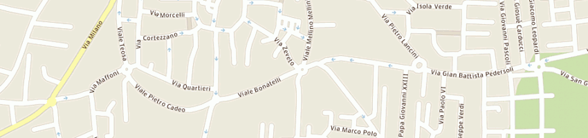Mappa della impresa l'arte del cucito di del buono laura a CHIARI