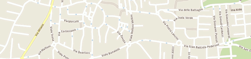 Mappa della impresa erboristeria primavera di carlo chitto' a CHIARI