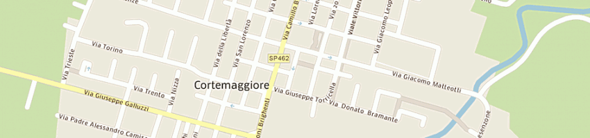 Mappa della impresa barabaschi ennio a CORTEMAGGIORE