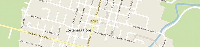 Mappa della impresa balestra giovanni a CORTEMAGGIORE