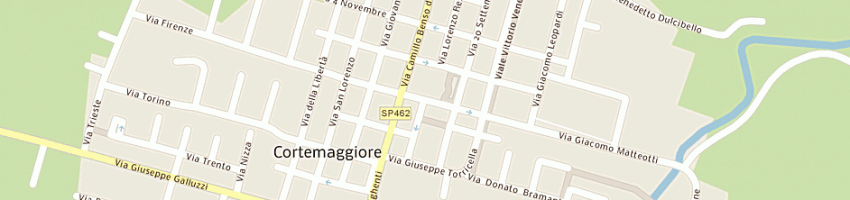 Mappa della impresa freddi nello a CORTEMAGGIORE