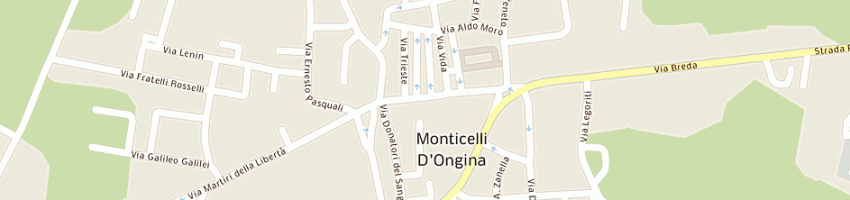 Mappa della impresa savi rino a MONTICELLI D ONGINA