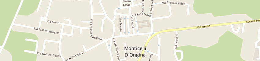 Mappa della impresa cremona vanda a MONTICELLI D ONGINA