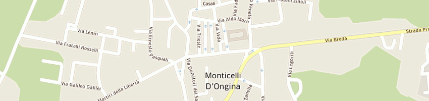 Mappa della impresa lise' gianluca a MONTICELLI D ONGINA