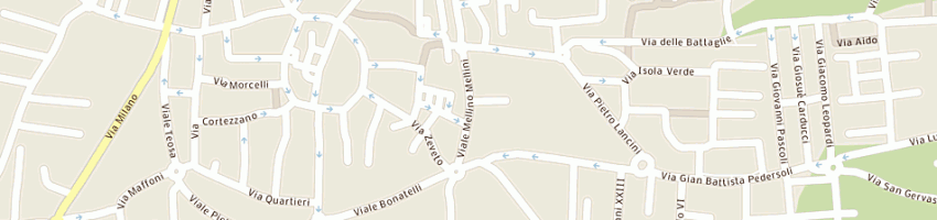 Mappa della impresa villatico viaggi di elena redondi a CHIARI