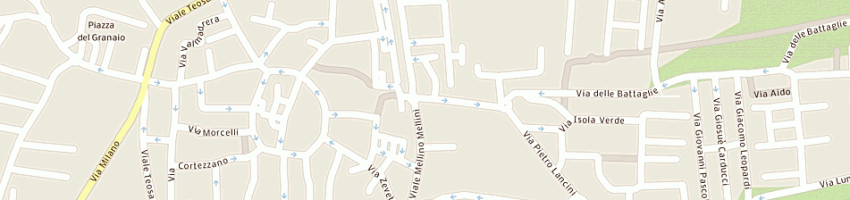 Mappa della impresa sanpaolo imi spa a CHIARI