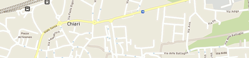 Mappa della impresa agogliati mariangela a CHIARI