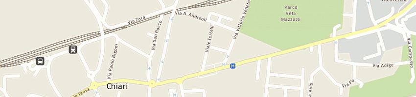 Mappa della impresa galbiati daniela a CHIARI