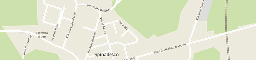 Mappa della impresa rancati angelo a SPINADESCO