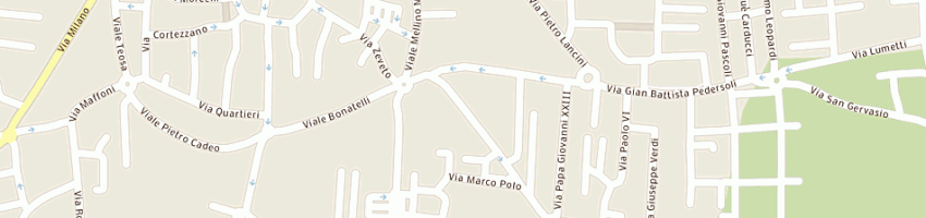 Mappa della impresa masserdotti monica a CHIARI