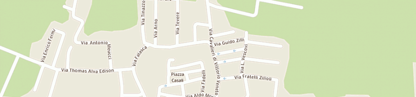Mappa della impresa barreca gandolfo a CASCINA