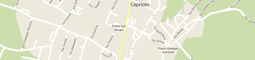 Mappa della impresa bsp italia srl a CAPRIOLO