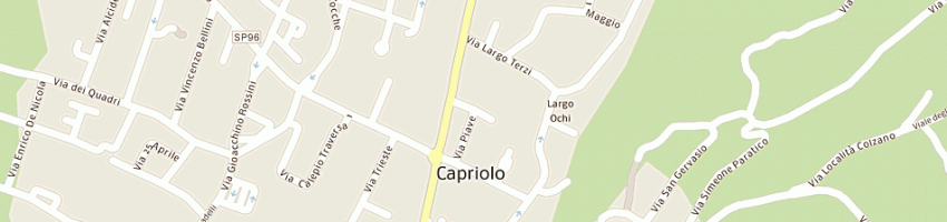 Mappa della impresa levi matteo a CAPRIOLO