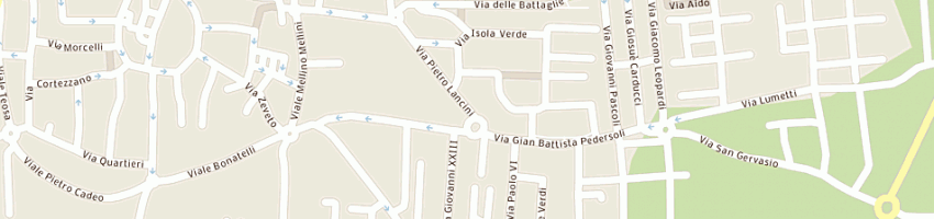 Mappa della impresa cortinovis giuliano a CHIARI