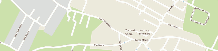 Mappa della impresa lam lavorazione artistica metalli srl a ERBUSCO