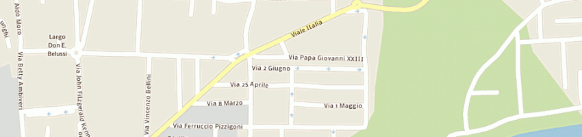 Mappa della impresa bellini ezio a VILLONGO