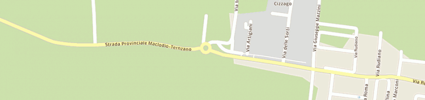 Mappa della impresa felappi angelo a COMEZZANO CIZZAGO
