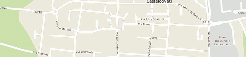 Mappa della impresa bertocchi ottavio a CASTELCOVATI