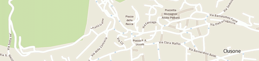 Mappa della impresa mvm snc di visini monica e mara a CLUSONE
