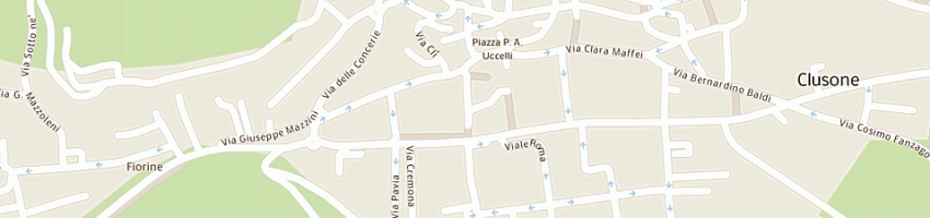 Mappa della impresa gioielleria marchina giorgio e c snc a CLUSONE