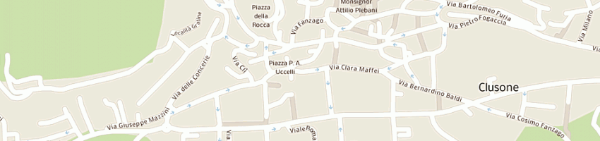 Mappa della impresa coro a CLUSONE