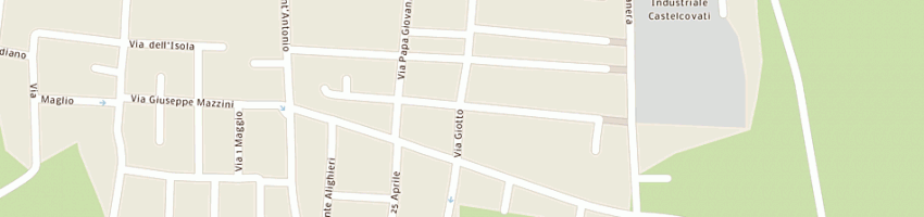 Mappa della impresa gadaleta gianfranco a CASTELCOVATI