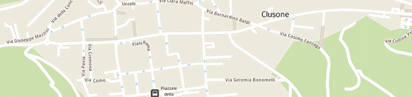 Mappa della impresa poste italiane spa a CLUSONE
