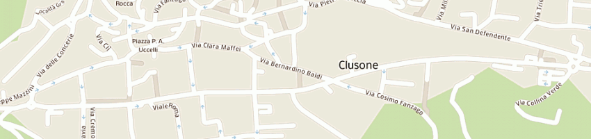Mappa della impresa zanoletti enzo a CLUSONE