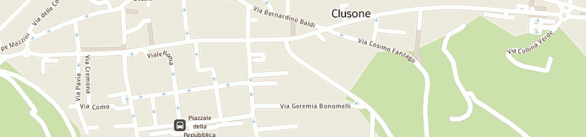 Mappa della impresa scuole elementari a CLUSONE