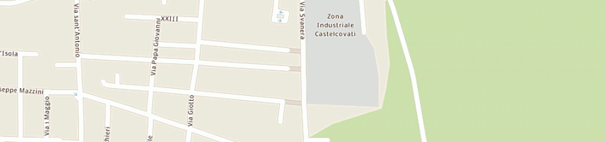 Mappa della impresa brescianelli martino a CASTELCOVATI