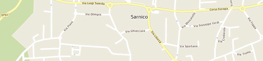 Mappa della impresa duci gian pietro a SARNICO