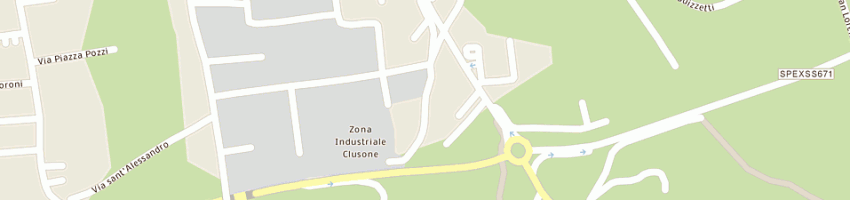 Mappa della impresa savoldelli flli (snc) a CLUSONE