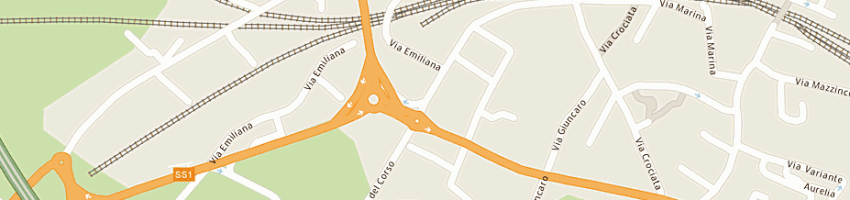 Mappa della impresa vmc srl a SARZANA