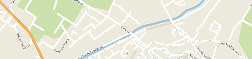 Mappa della impresa servizi italia spa a SARZANA