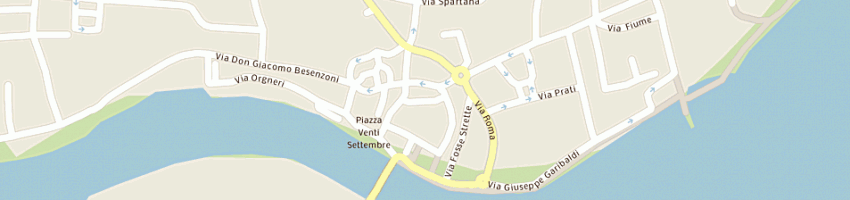 Mappa della impresa corti antonio e modina massimo e c sas a SARNICO
